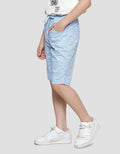 Nevada Print Broken Stripe Boys Shorts