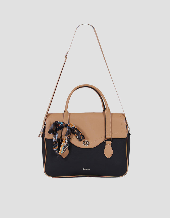 Bellezza Two Tone Color Tas BHW208 Laptop Wanita