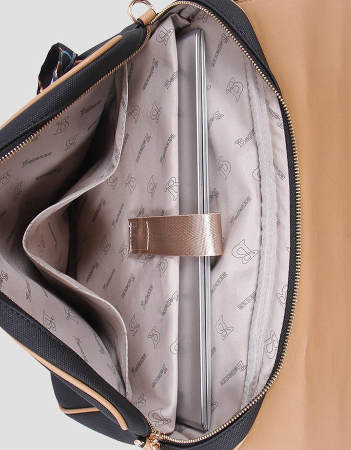 Bellezza Two Tone Color Tas BHW208 Laptop Wanita