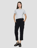 Anyday Tapered With Solid Color Women's Long Pants