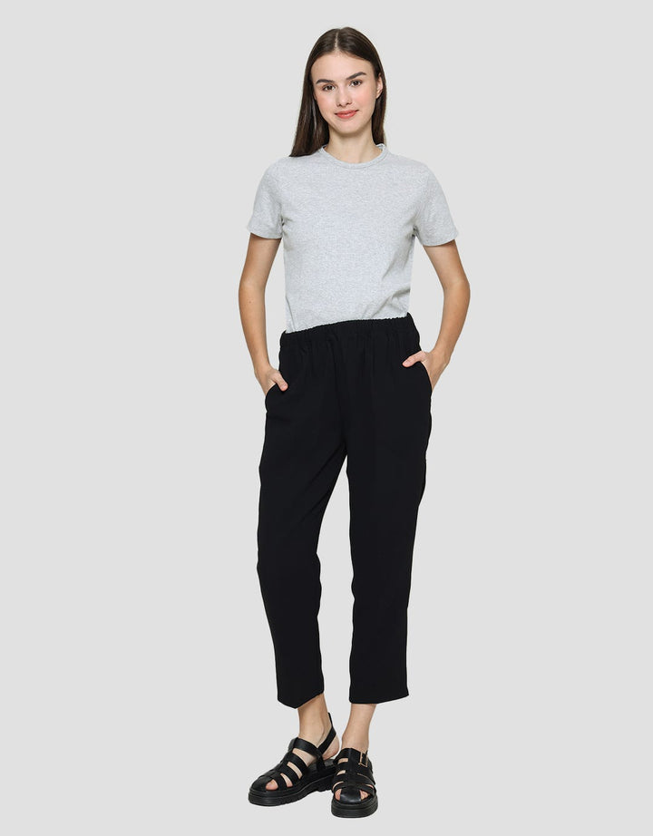 Anyday Tapered With Solid Color Celana Panjang Wanita