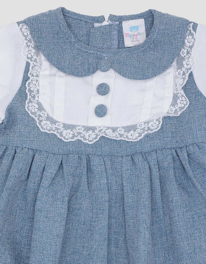Pipiniko Midi Dress Classic Opnasel Anak Perempuan