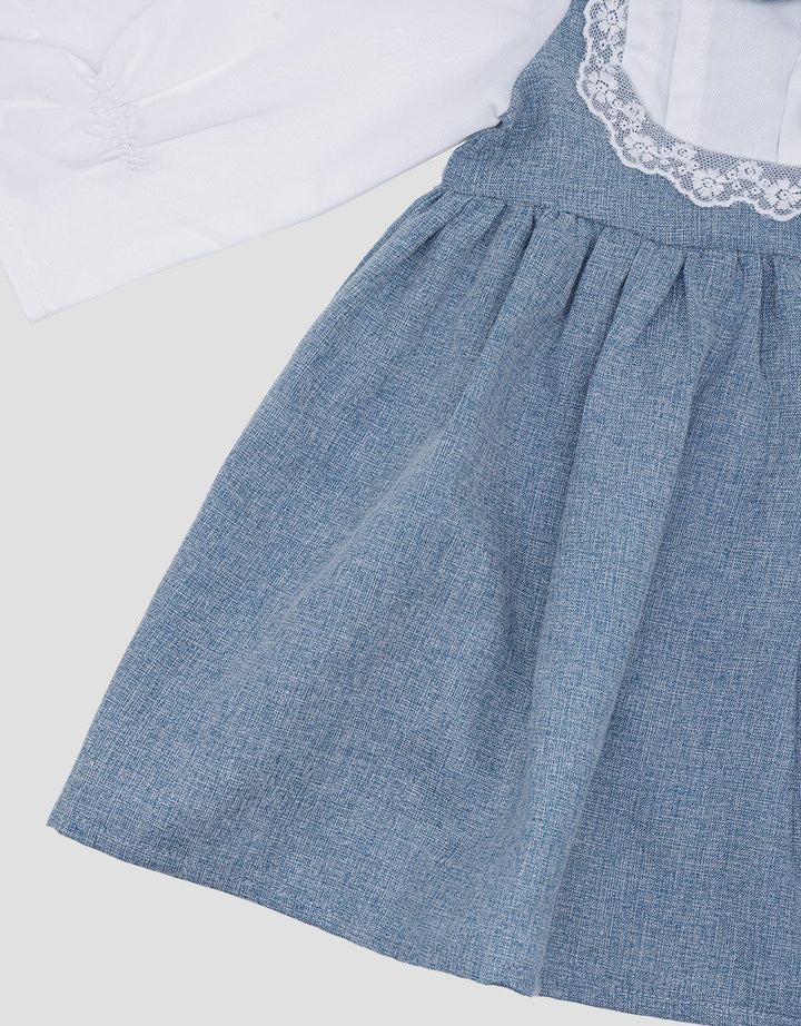Pipiniko Midi Dress Classic Opnasel Anak Perempuan