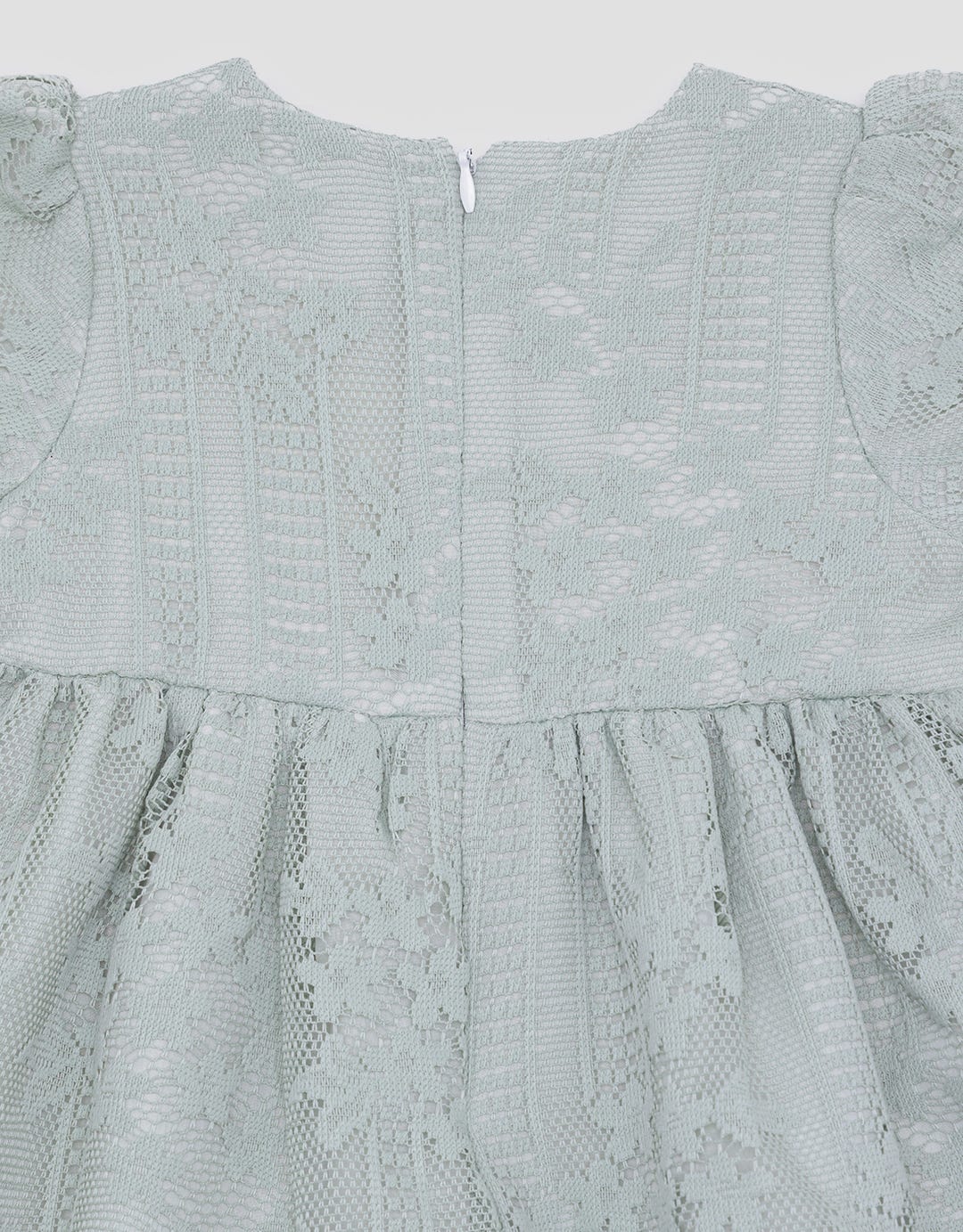 Pipiniko Ruffle Double Lace Midi Dress for Girls