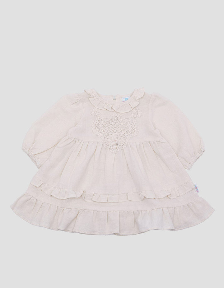Pipiniko Midi Dress Lace Bohemian Anak Perempuan