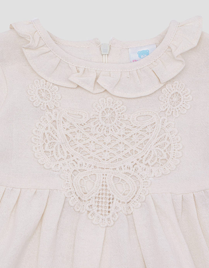 Pipiniko Midi Dress Lace Bohemian Anak Perempuan