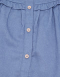 Pipiniko Chambray Ruffle Kaos Anak Bayi
