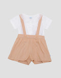 Pipiniko Celana Overall Woven Anak Perempuan
