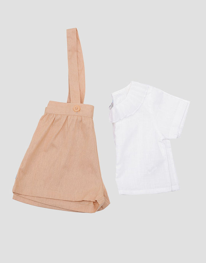 Pipiniko Celana Overall Woven Anak Perempuan