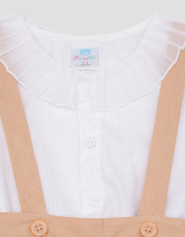 Pipiniko Celana Overall Woven Anak Perempuan
