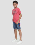 Nevada Sailing Print Kaos Anak Laki-laki