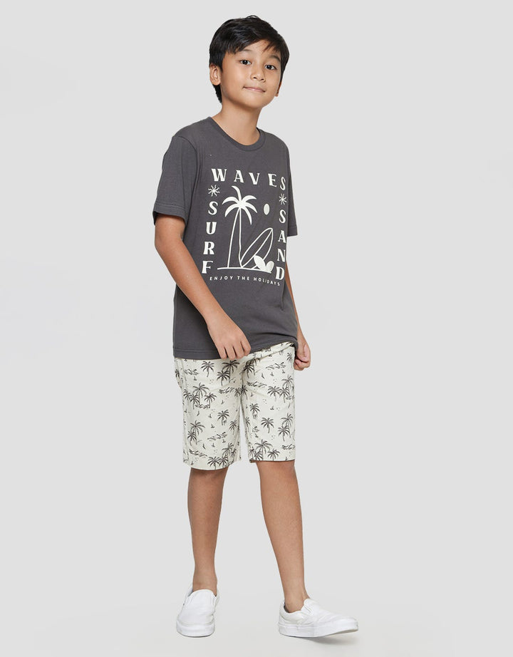 Nevada Surf Wave Kaos Anak Laki-laki
