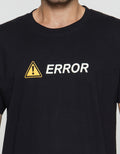 T Zone Kaos Lengan Pendek Big Size Pria Warning - Error