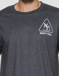 T Zone Big Size Theme Sign Warning Beware Men's T-Shirt