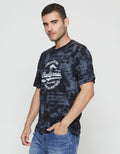 T Zone California One Retro Kaos Pria