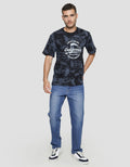 T Zone California One Retro Kaos Pria