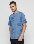 T Zone Retro Sport 4 Kaos Casual Pria