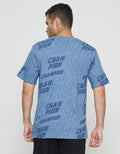 T Zone Retro Sport 4 Kaos Casual Pria