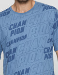 T Zone Retro Sport 4 Kaos Casual Pria