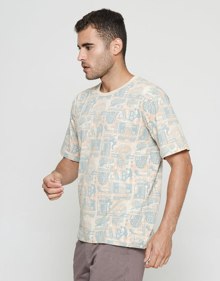 T Zone Retro Sport 6 Men's Casual T-Shirt