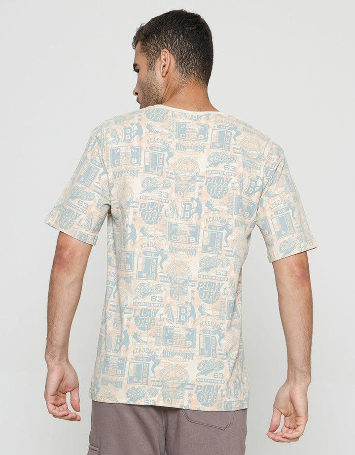 T Zone Retro Sport 6 Men's Casual T-Shirt