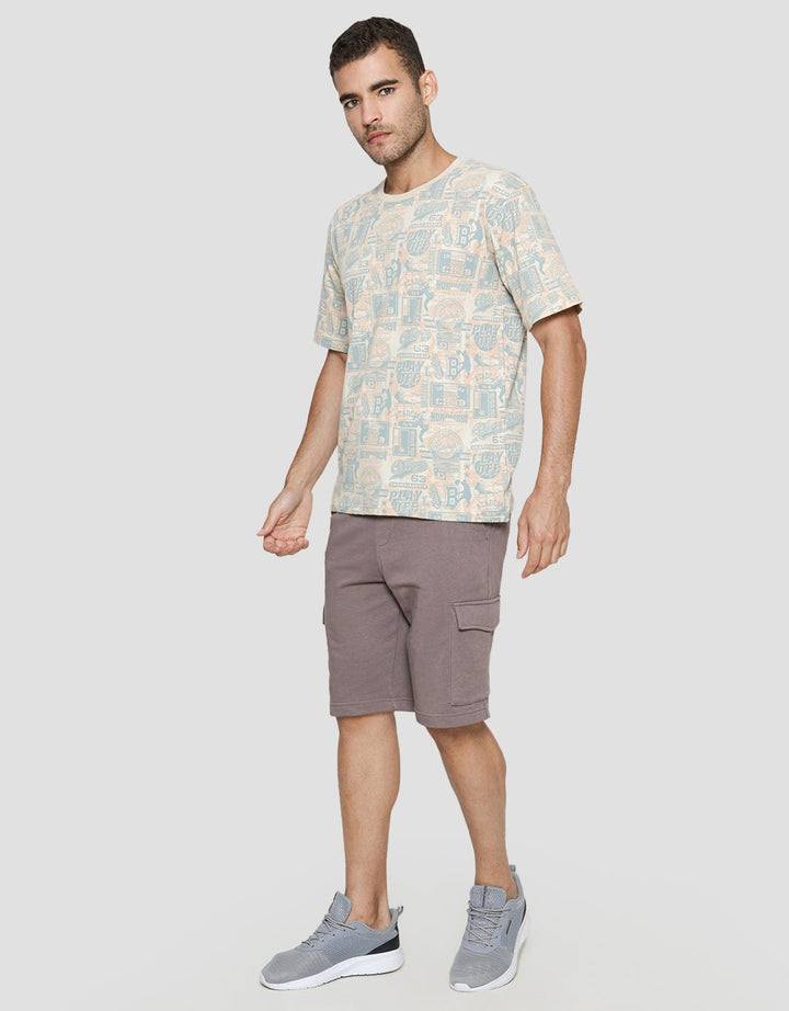 T Zone Retro Sport 6 Men's Casual T-Shirt