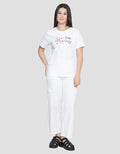 Nevada Happy Valentines Day Kaos Lengan Pendek Wanita