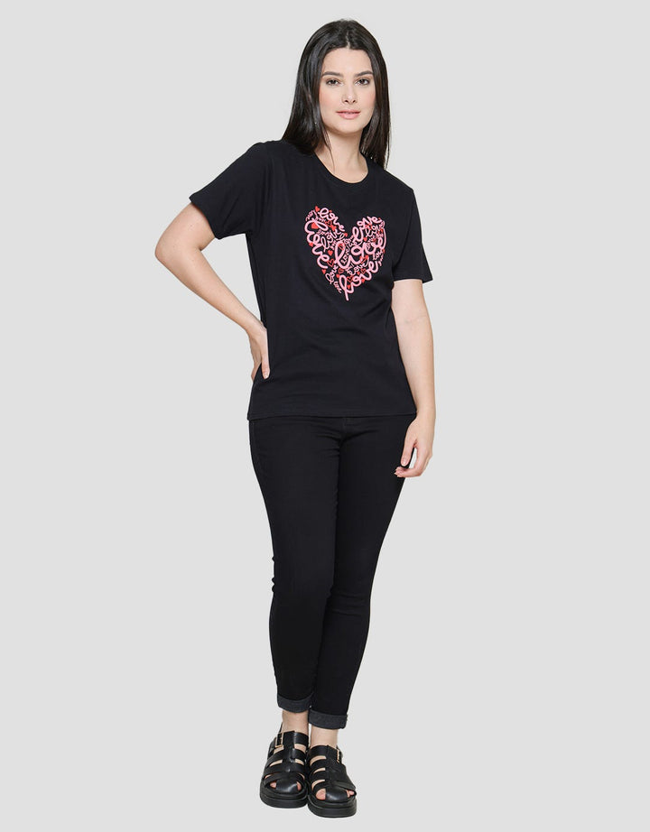 Nevada Love Kaos Lengan Pendek Wanita