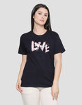 Nevada Love You Print Kaos Wanita