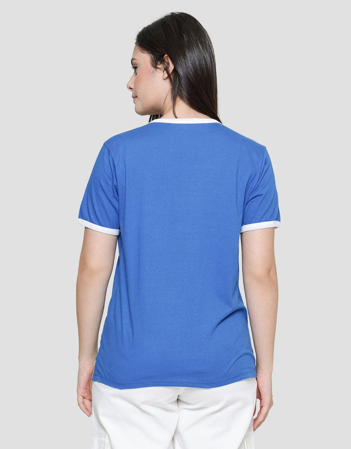 Nevada Ringer Chicago Kaos Lengan Pendek Wanita