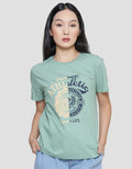 Nevada Athletic Print Kaos Casual Wanita