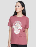 Nevada Baseball Print Reguler Kaos Wanita