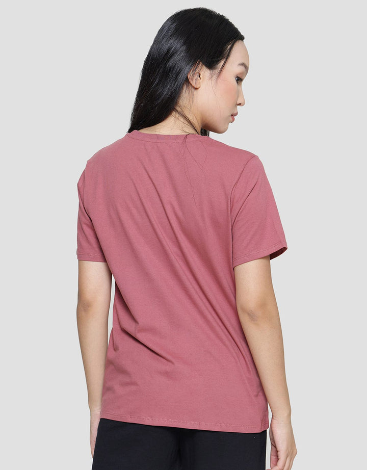 Nevada Baseball Print Reguler Kaos Wanita