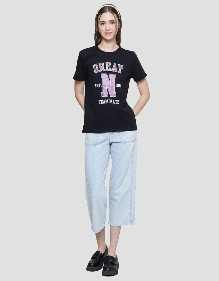 Nevada Great Team Mate Kaos Casual Wanita