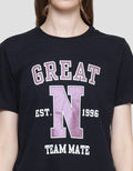Nevada Great Team Mate Kaos Casual Wanita