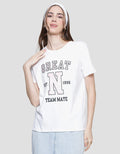 Nevada Great Team Mate Kaos Casual Wanita