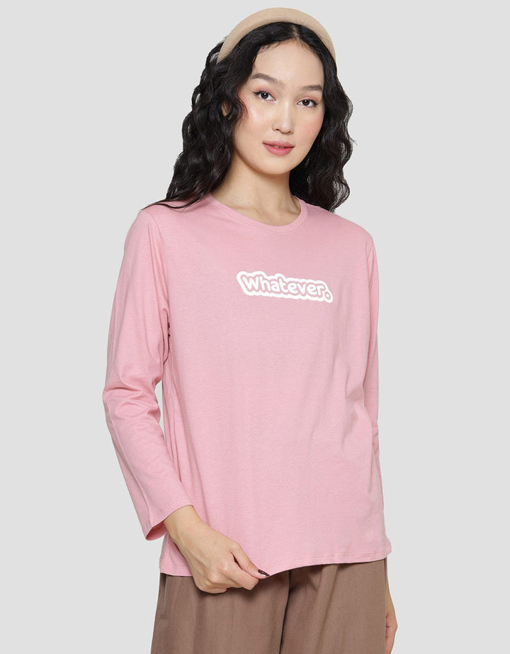 Nevada Solid Whatever Women's Long Sleeve T-Shirt