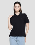 Nevada Plain Look Women's Short Sleeve Collar T-Shirt
