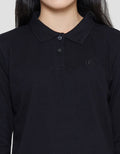 Nevada Solid Lacoste Polo Shirt Women's Long Sleeve