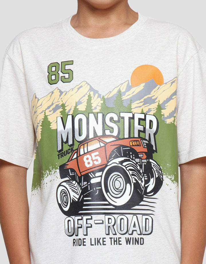 Aero Monster Truck Boys T-Shirt