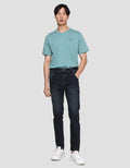 Cole Basic Spray Whisker Slim Celana Panjang Denim Pria