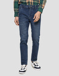 Cole Basic Spray Whisker Slim Celana Panjang Denim Pria