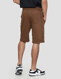 Cole Solid Cut Sewn Men's Shorts