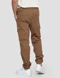 Cole Men's Woven Cargo Pull On Jogger Pants