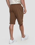 Cole Knit Ottoman Basic Pocket And Big Size Men's Shorts