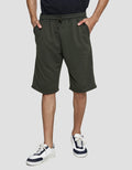 Cole Knit Ottoman Basic Pocket And Big Size Men's Shorts