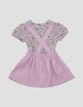 Pipiniko Pinafore Cat Midi Dress Anak Perempuan