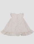 Pipiniko Simple Stripe Midi Dress Anak Perempuan