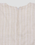 Pipiniko Simple Stripe Midi Dress Anak Perempuan