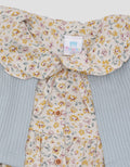 Pipiniko Midi Dress Boler Lengan Panjang Anak Perempuan